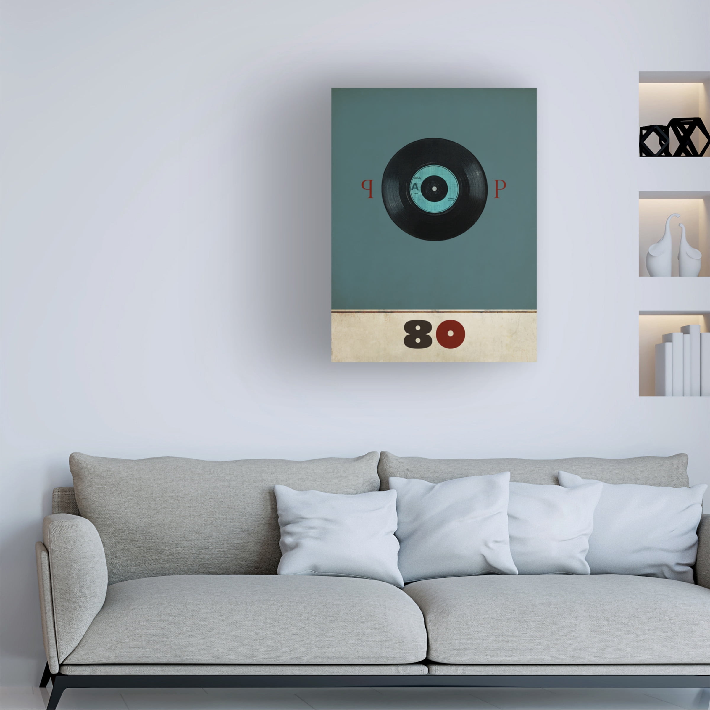 Sidney Paul and Co. 'Vinyl 80' Canvas Art