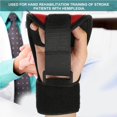 thumbnail image 4 of Matsuzay Guantes fijos auxiliares negros, cubierta de mano Simple Universal, guante de entrenamiento de ajustable, accesorio protector Cadenas y protecciones para puertas de seguridad, 4 of 6