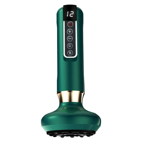 Anti Cellulite Massage Tool,Varially Anti Cellulite Massager with 12 Suction Modes,Electric Vacuum Cupping Massager - Massage Your Abdomen, Thighs, Buttocks, and Neck at Home(Green)
