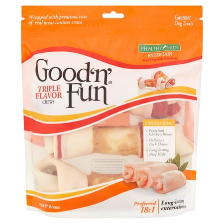 Healthy Hide Good 'n' Fun Chews Dog Treats - 3 CT
