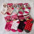 thumbnail image 1 of Disney-calcetines de Mickey Mouse para niños, medias de algodón transpirables con dibujos animados de Minnie, 4 pares heqiyong LED, 1 of 2