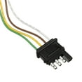 thumbnail image 3 of Seachoice Trailer Wire Harness Extension, 4 Pole, Flat, 48 In., 3 of 5