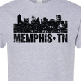 thumbnail image 4 of Inktastic Memphis City Skyline with Grunge T-Shirt, 4 of 5