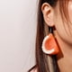 thumbnail image 4 of Euramerican Divertido Alternativa Personalidad Pendientes Acrílico Dientes Punk Herramientas de corte Encías Colgante, 4 of 8