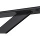 thumbnail image 2 of Estante de pared BRILLAR Athena 2 piezas Portabebés negro Capacidad 300 kg 300*190 mm, 2 of 5