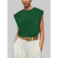 thumbnail image 2 of Anbech Cap Sleeve Women Tank Tops Stripe Baggy Casual Blouses Summer Trendy Dressy Sleeveless Tanktop, 2 of 5