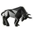 thumbnail image 2 of Ruiboury High-end Texture Bull Sculpture New Year Gift Reception Desk Statue Bull Office black, 2 of 6