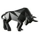 thumbnail image 1 of Escultura De Toro Toystoory Natural Con Textura De Línea Suave Decoración del hogar negro, 1 of 6
