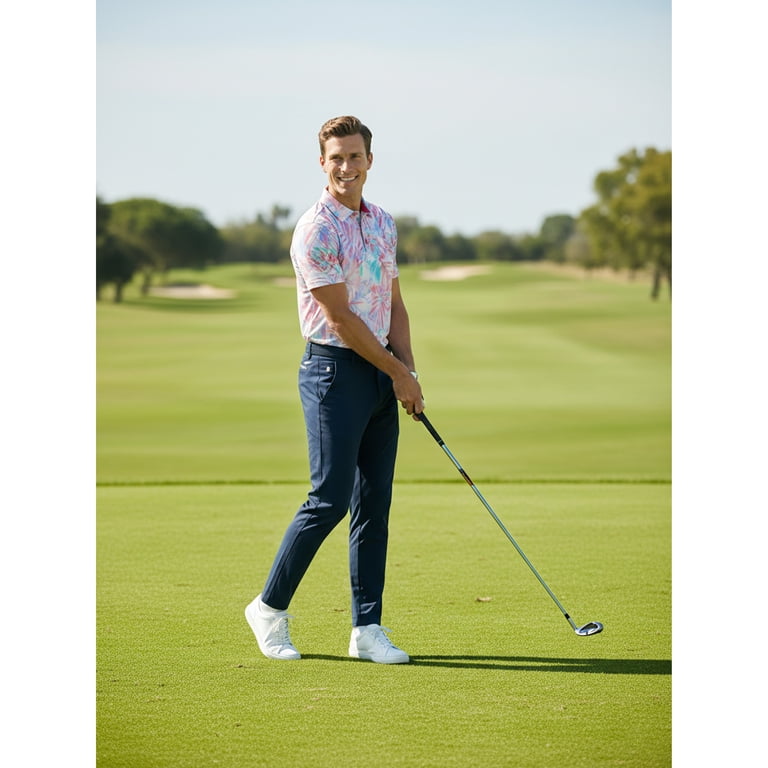 Birdie Bound Men's Performance Golf Polo photo 5