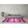 thumbnail image 3 of Ahgly Company Indoor Square Abstract Pink Modern Area Rugs, 6' Square, 3 of 4