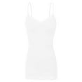 thumbnail image 2 of TheLovely Women's Junior and Plus Adjustable Spaghetti Strap Lace Tim Cami Tank Top, 2 of 5