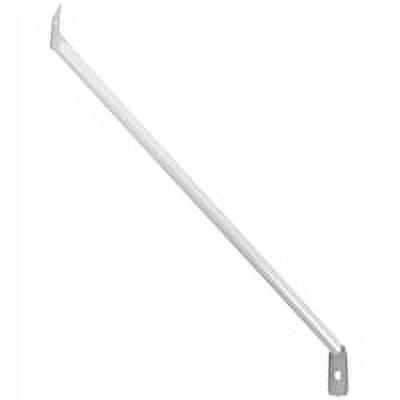 ClosetMaid 110300 12 in. White Steel Heavy Duty Shelf Bracket For Wire Shelving