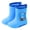 Light Blue, variant on Kids Rain 𝖡oots Waterproo𝖿 Non Slip Lightweight Cartoon Animals Rain𝖡oots Boys Girls Easy-on Outdoor Shoes Cute Water Boot Rain 𝖡oots For Kids Outdoor Play