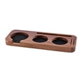 thumbnail image 2 of IROINID Decorations for Home Tables,Modern Room Decorations,Tamping StationSapele Coffee Bar Organizer with Non Mat Multi-Slot for Counter Holds TamperDistributorBasket, 2 of 5