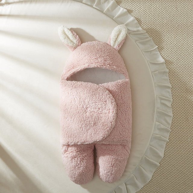 Edredón para bebé, otoño e invierno, bolsa gruesa, manta para recién nacidos, saco de dormir para envolver a bebés recién nacidos, suministros de toalla para salidas