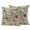 Sage Green, variant on Watercolor Flowers Outdoor Pillow Covers 16x16 Set of 2,Waterproof Patio Throw Pillowcase Protectors,Farmhouse Floral Vintage Black Decorative Pillow Shams Cushion Covers for Seat Bed Couch Sofa