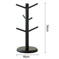 thumbnail image 6 of Sunjoy Tech Water Cup Holder Detachable Coffee Mug Holder with 6 Hooks Space-Saving Cup Organizer for Home Kitchen, 6 of 7