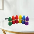 thumbnail image 1 of 6Pcs Muñeca de clavija sin terminar pintadas masculinas y femeninas Gente pequeña con pintura Cuerpo en Artes de bricolaje CUTICAT manualidades muñecas de clavija, 1 of 7