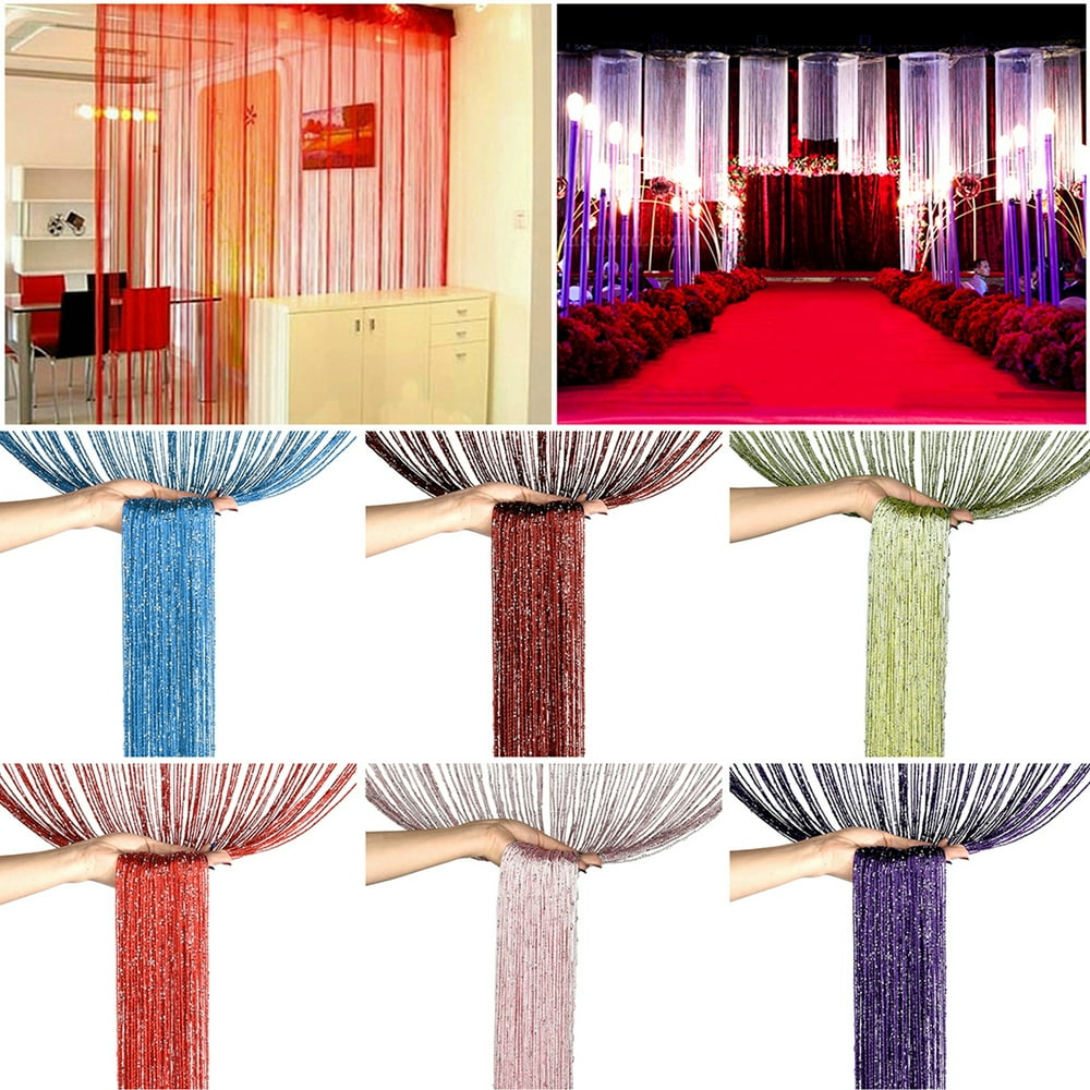 glitter string door curtain