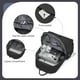thumbnail image 3 of Mochila Coofay negra impermeable para mujer y hombre, 3 of 7