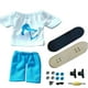 thumbnail image 1 of L Mini Kits de monopatín, juguete para dedos, accesorios para diapasón, juguete para casa de muñecas para niños, 1 of 5