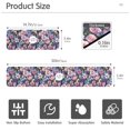 thumbnail image 3 of Yayeee Faucet Mat for Kitchen Sink 14.7" Diatomite Long Splash Guard Pad, Pink and Purple Flowers, 3 of 7