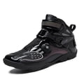 thumbnail image 3 of Men's and women's all-season motorcycle riding boots and motorcycle shoes,Black gold,38, 3 of 17