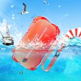 thumbnail image 3 of Boya de natación Boya de natación de entrenamiento de seguridad al aire libre duradera bolsa de aire doble con cinturón de cintura deportes acuáticos salvavidas bolsa de remolque de señal flotante JShteea El nuevo, 3 of 9