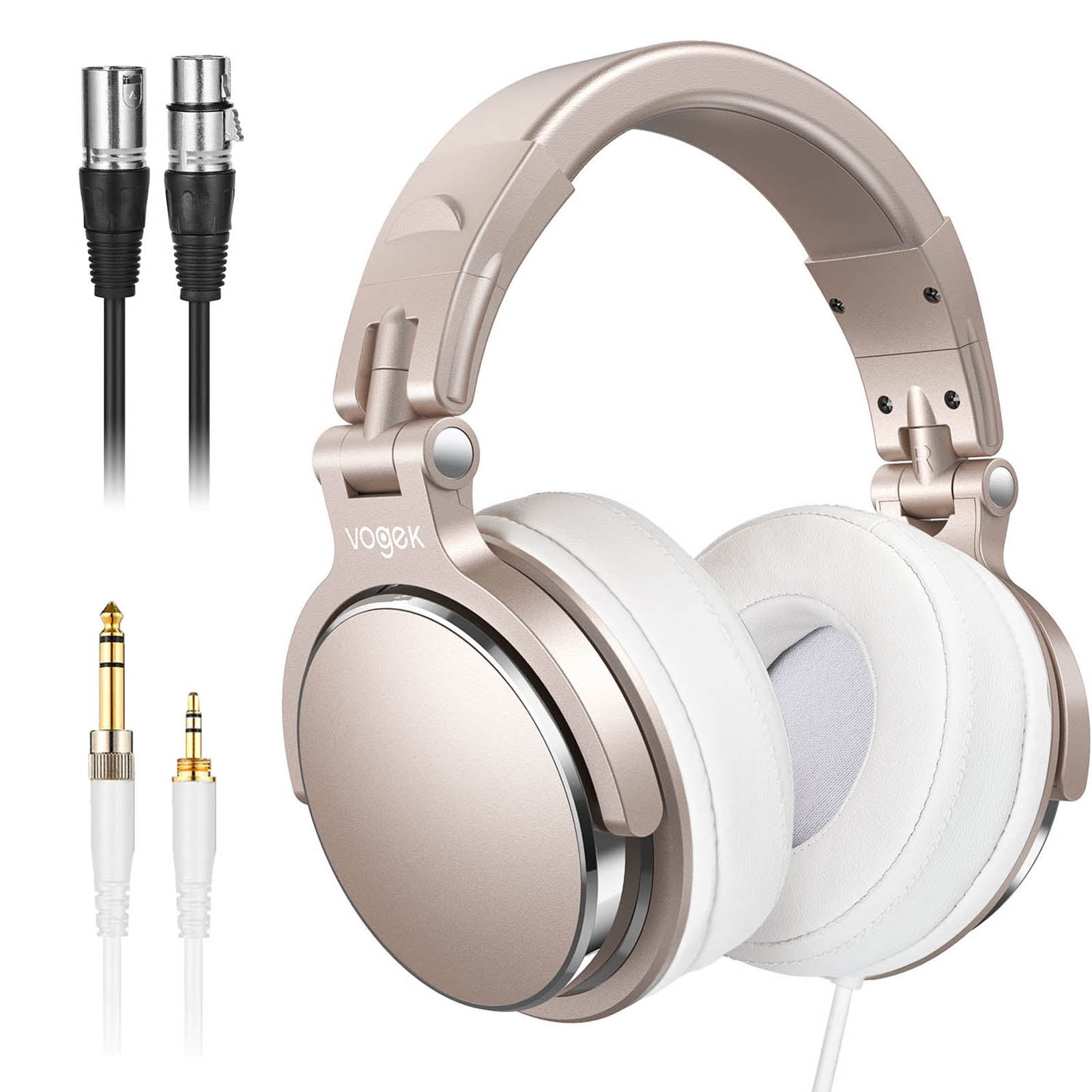 Over Ear Headphones with Microphone,Lightweight Foldable & Portable
