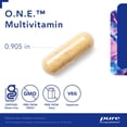 thumbnail image 3 of Multivitamin Pure Encapsulations O.N.E. una vez al día 60 cápsulas, 3 of 8