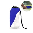 thumbnail image 2 of Blue Fold-A-Bowl Portable Pet Water Bottle & Bowl, 2 of 5