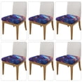 thumbnail image 2 of Disketp Starry Sky Turtle for Square Chair Cushion Covers for Hotel, Bedroom, Office,Machine Washable-Six Piece, 2 of 7