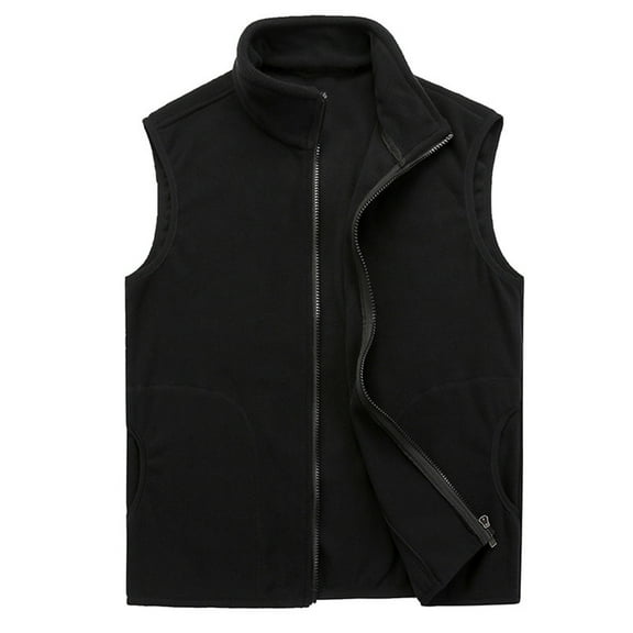 LYXSSBYX Vest Tops for Women Women's Fashion Casual Solid Color Pocket Style Fleece Warm Jacket