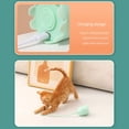 thumbnail image 4 of Methold Juguete duradero y suave para gatos, no irrita la piel, juguete interactivo para gatos, suministros para mascotas, juguetes para gatos Juguetes para gatos verde, 4 of 6