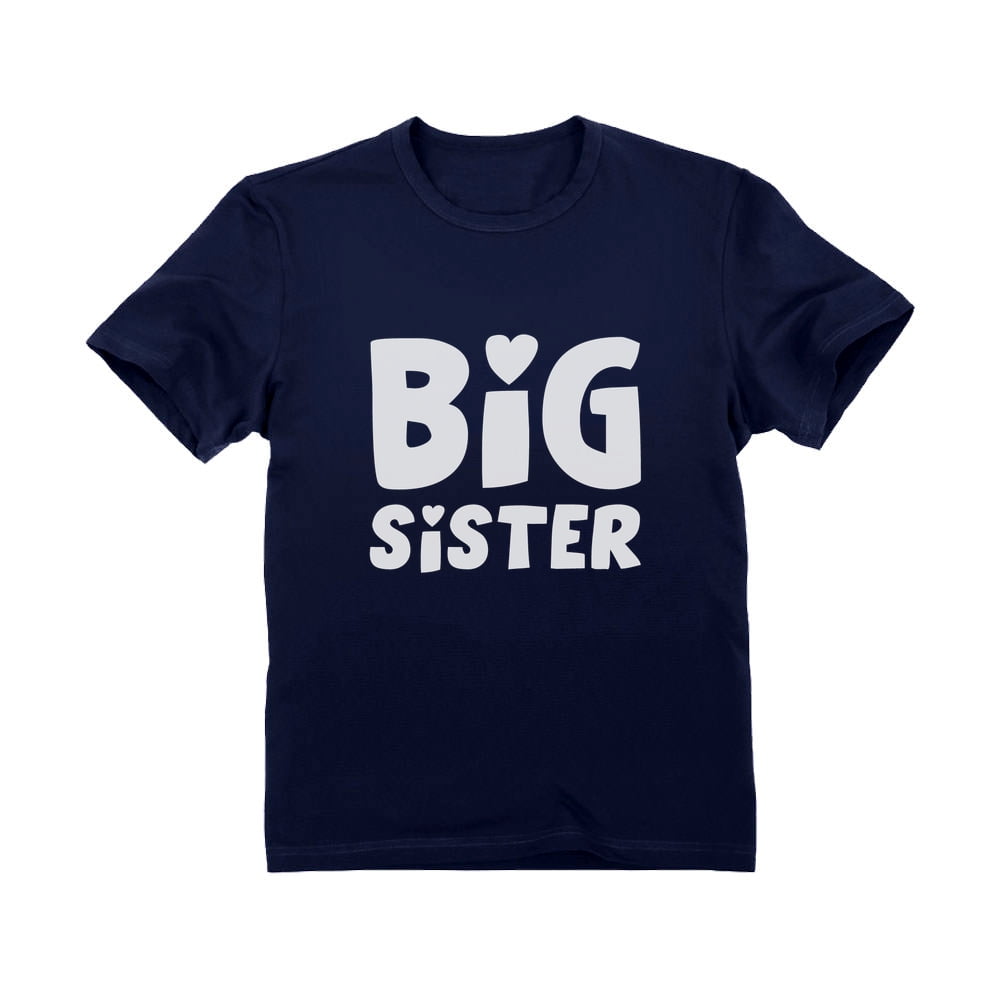 Big Sister Siblings Gift Idea Older Sister Toddler Hoodie TeeStars