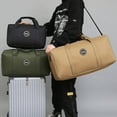 thumbnail image 2 of CCOCC Duffle Bag,Stylish Travel Bag,Pvc Material Maletas De Mano Para Avion,Middle,Black, 2 of 2