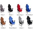 thumbnail image 4 of Funda para silla de juego (negra), funda para silla de ordenador de oficina, funda elástica de licra para sillón de carreras, funda para silla de juego, 4 of 5