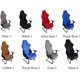 thumbnail image 4 of Funda para silla de juegos negra Vevor elástica de LICRA para sillón de carreras, 4 of 5