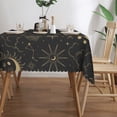 thumbnail image 3 of XMXY Table Cloth Rectangle Table, Stars Magic Space Galaxy Dining Table Cover Waterproof Washable Outdoor Tablecloth, 54 X 72 Inch, 3 of 8