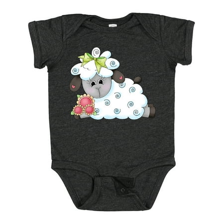 

Inktastic Little Bow Sheep Gift Baby Boy Bodysuit