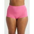 thumbnail image 3 of Joyspun Women's Seamless Boyshort Panties, 3-Pack, Sizes XS to 3XL, 3 of 5