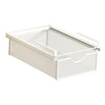 thumbnail image 4 of Cesta de almacenamiento debajo del estante, estante extraíble para mesa, práctico y estable cajón organizador debajo del escritorio para estantería de S Ampliar, 4 of 8
