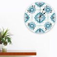 Boho Ethnic Geometric Wall Clock Modern Design Wall Stickers Home Decor