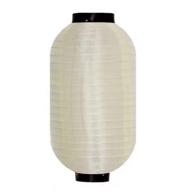 Nvzi 2 linternas para exteriores, decoraciones japonesas, decoraciones para fiestas japonesas, decoración con linternas, linterna japonesa colgante, hierro, 8 pulgadas, beige