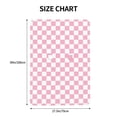 thumbnail image 2 of Car Seat Cover Baby - pink pastel checkered Carseat Covers Baby for Girl Boy, Lightweight Newborn Car Seat Canopy Breathable Soft Infant Car Seat Cover, 2 of 7