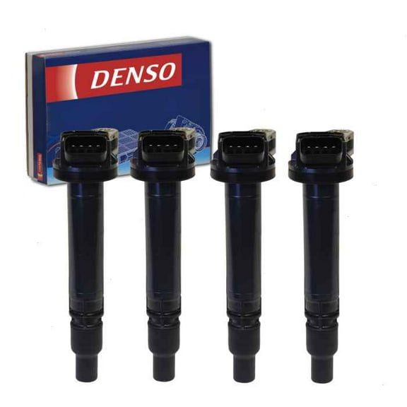 4 pc DENSO Direct Ignition Coils compatible with Lexus NX300h 2.5L L4 2015-2019