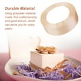 thumbnail image 4 of Gift Wrap Ribbon Wedding Decorations Clothes Making Supply DIY Craft Accessories Light-weight Polyester Ribbons for Ornaments Beige 08, 4 of 6