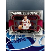2024 Panini Prizm Draft Picks Campus Legends Trae Young #7 Oklahoma Sooners Basketball Card