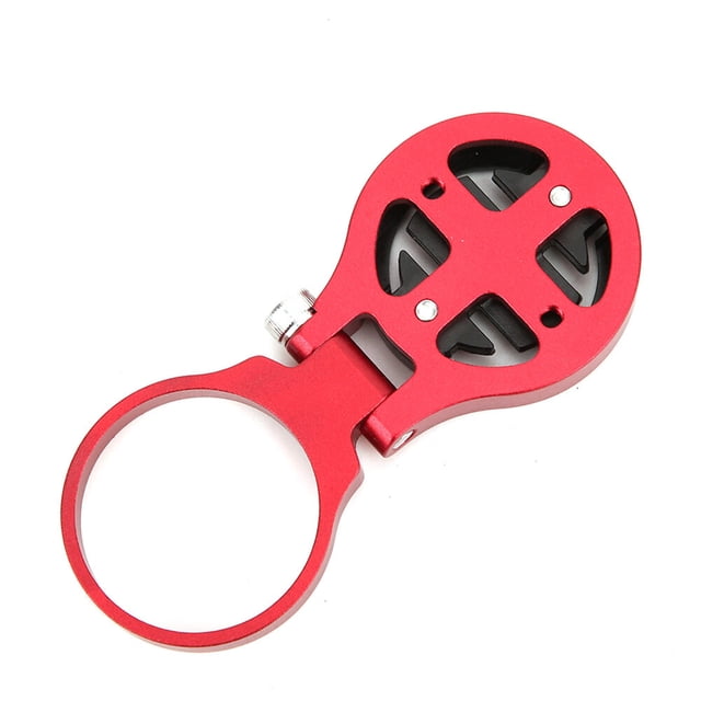 Bike Computer Mount, Aluminium Alloy + Plastic Adjustable Cycling Computer Odometer Extension Mount for 28.6mm Bike Stem