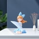 thumbnail image 4 of Estatua de resina de niña moderna, florero, maceta, portalápices, figuritas para macetas Azul, 4 of 7